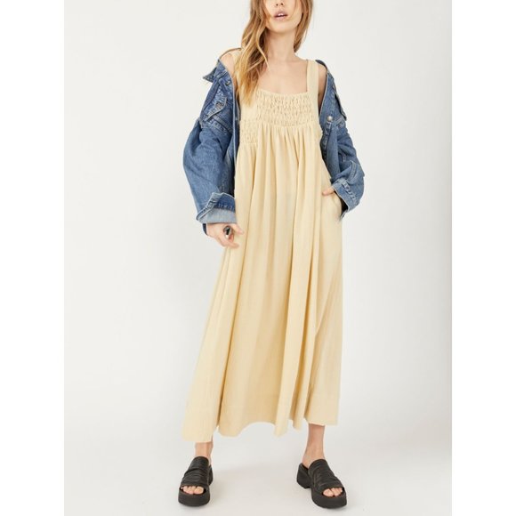 FREE PEOPLE Delphine Midi / Pampas - Picture 1 of 7